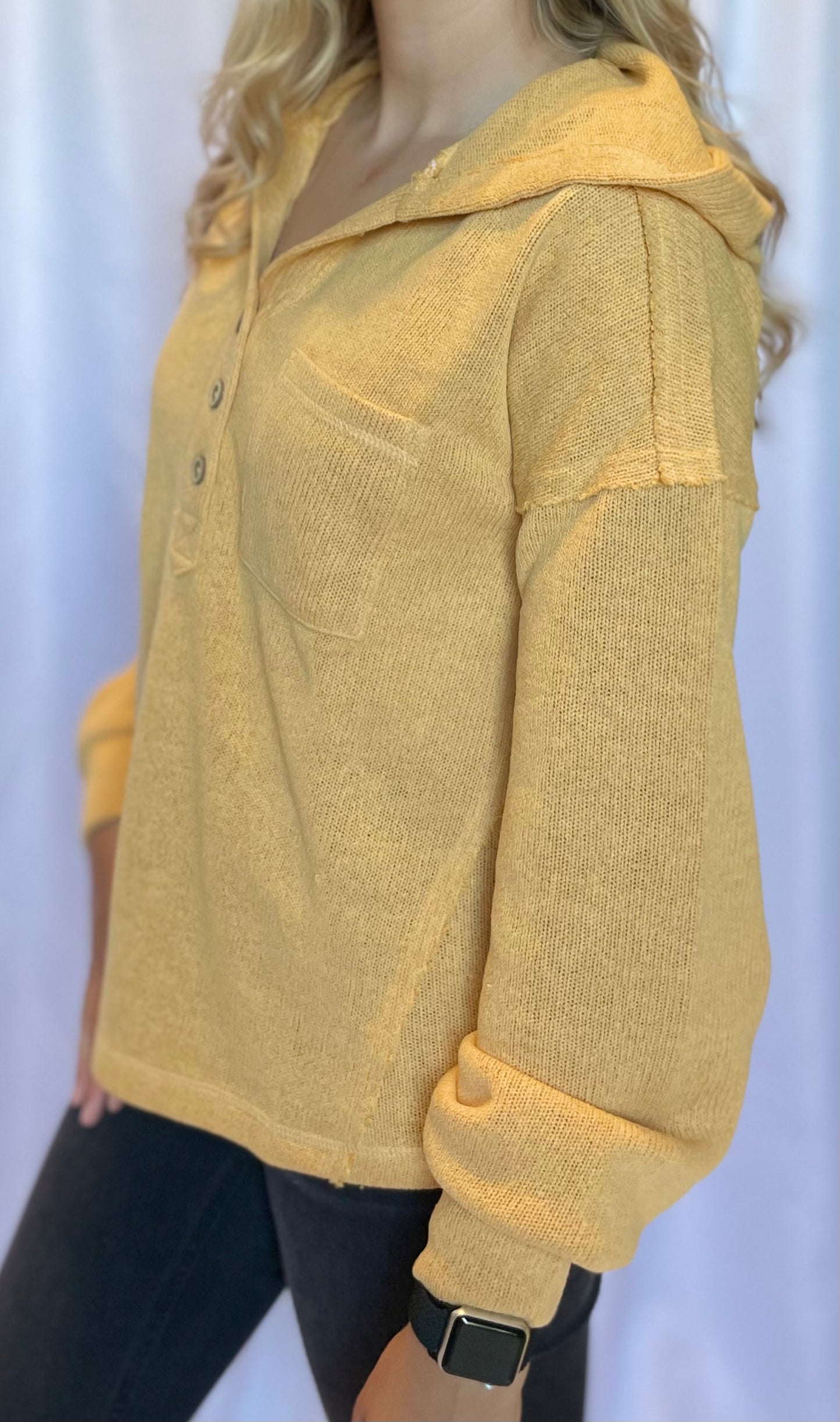 autumn hooded pullover sweater