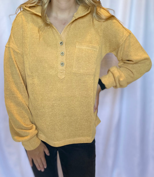 autumn hooded pullover sweater